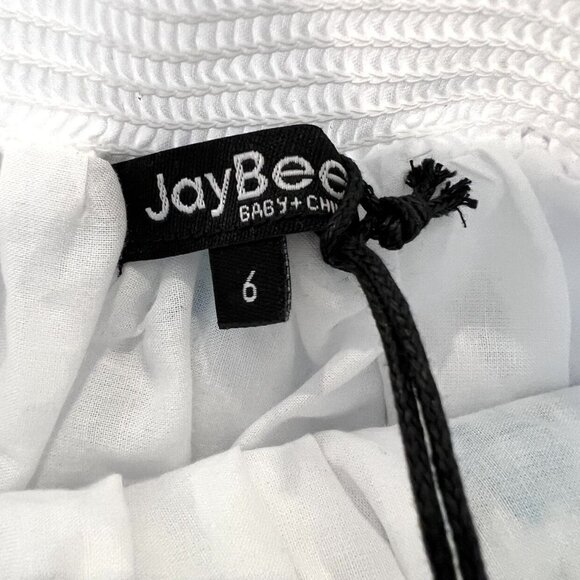 🆕NWT JayBee White Embroidered Skirt - Picture 3 of 7